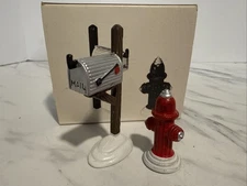 Dept 56 Snow Village Fire Hydrant And Mailbox Set Of 2 Accessory #5132-2 w/Box