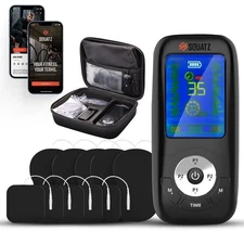 SQUATZ Electronic Massage Stimulator for Pain Relief Therapy, Portable