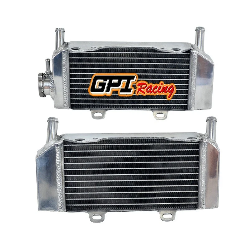 RADIADOR ALUMINIO HONDA CRF250 CRF250X CRF250R 2004-2009 05 06 07 08 Foto 2 de 4