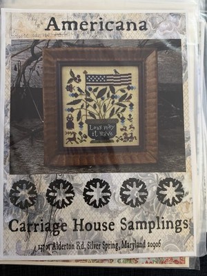 Carriage House Samplings Americana Kathy Barrick 2003