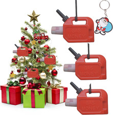 3Pcs Gas Can Money Holder, Gas Can Ornament for Christmas Tree Ornaments