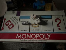 Vintage 1985 Monopoly Board Game Parker Brothers Complete Classic Family Game