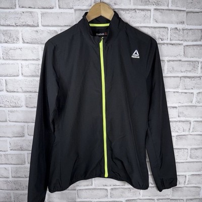 Reebok Speedwick Woman s full zip windbreaker runner jacket size Medium M