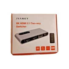 8K HDMI 2.1 Switcher iVanky Bi-Directional HDMI Switch with Remote