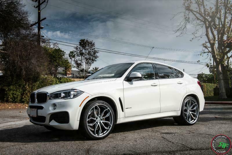 22x10 / 22x11.5 RF17 CONCAVE WHEELS FIT BMW E70 F15 X5 X5M E71 F16 X6 ...
