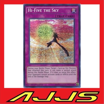 YuGiOh Hi-Five the Sky - WSUP-EN030 - Prismatic Secret Rare 1st Edition  NM/M