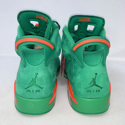 Size 10 - Air Jordan 6 Retro NRG Green Suede Gatorade for