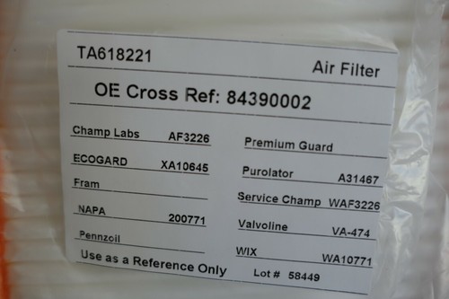 NEW Genuine GM 84390002 Air Filter AF3226 XA10645 A31467 VA474 200771 WA10771 - Picture 2 of 4