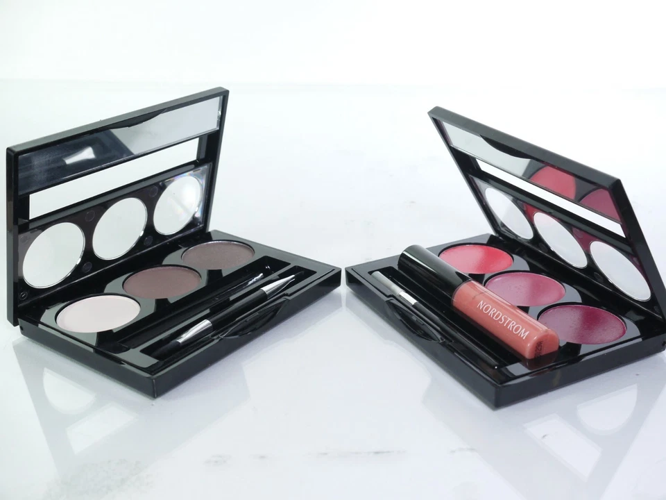  NORDSTROM MINI LIP PALETTE + NORDSTROM MINI EYE  PALETTE( NO MASCARA - Image 2 of 4