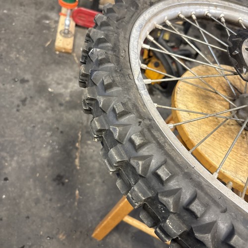2004 04-06 SUZUKI RMZ250 (04-05 KX250F Front Wheel Rim Hub Tire Sprocket - Picture 13 of 16