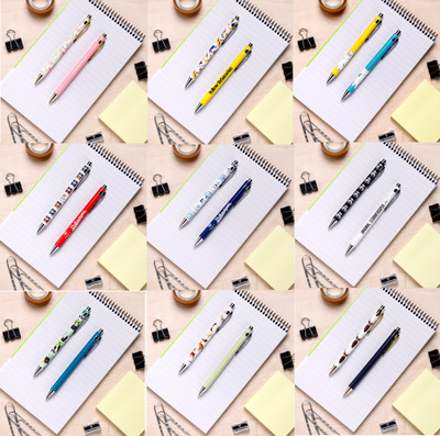 Stift Twin Set Geschenkbox Schwarz Tintenstifte x 2