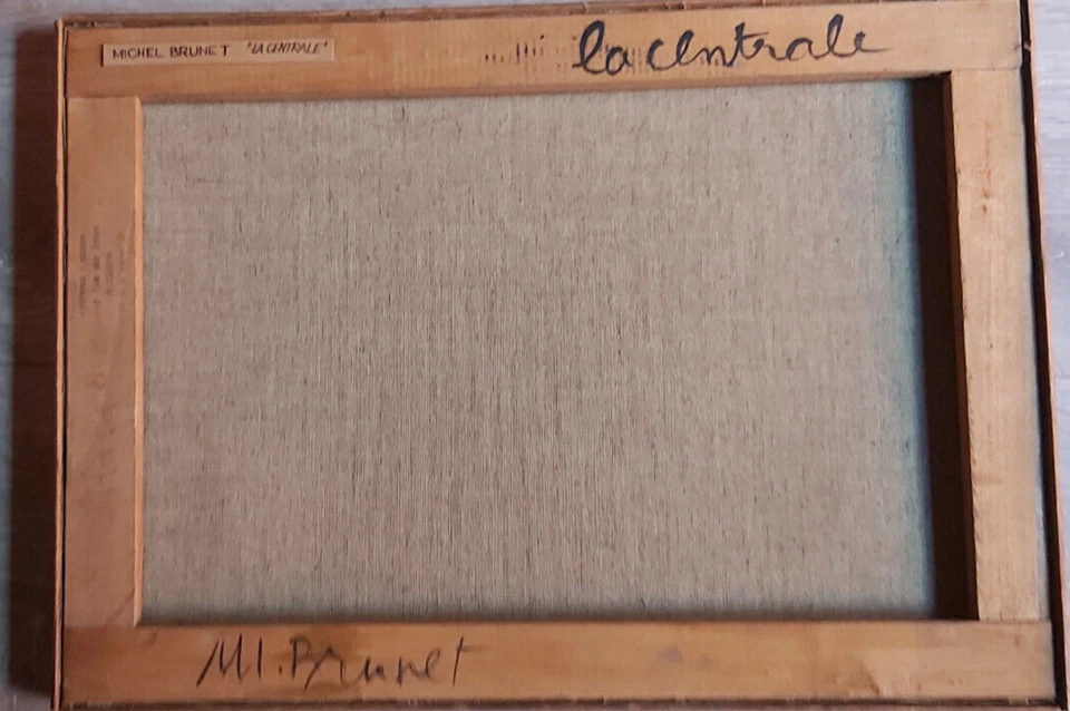 Michel Brunet - La Centrale Circa 1950 - Photo 2/2