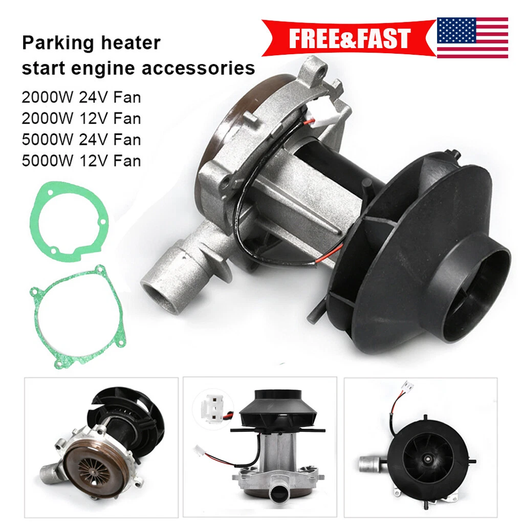 12V/4V 5KW Car Blower Fan Motor Assembly For Chinese Air Diesel Parking  Heater | eBay
