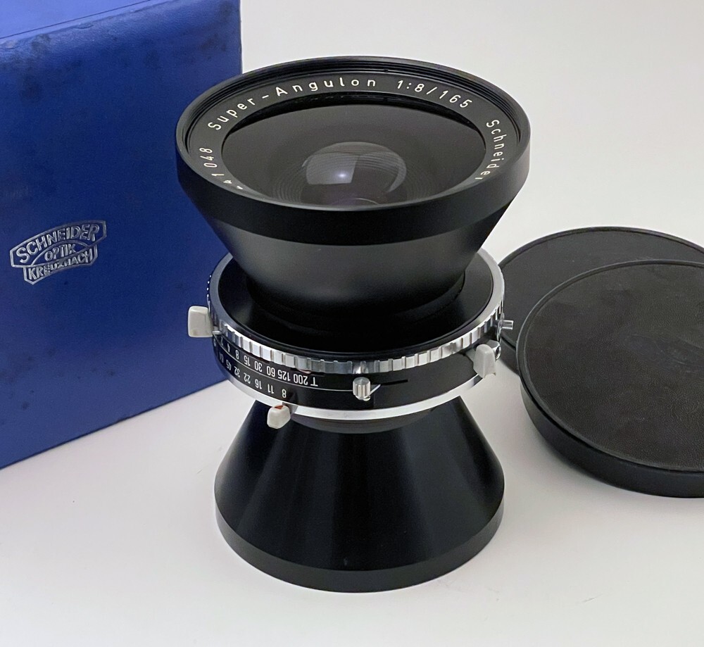 フィルムカメラ Schneider SUPER-ANGULON 8/165 COPAL-NO.3