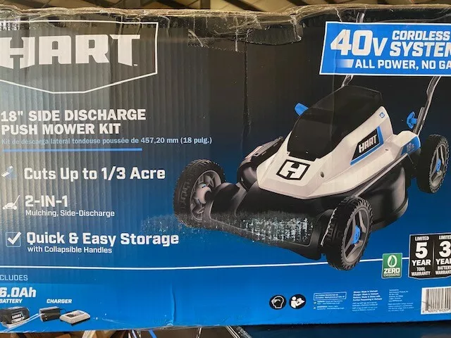 Hart 40v lawn mower new arrivals