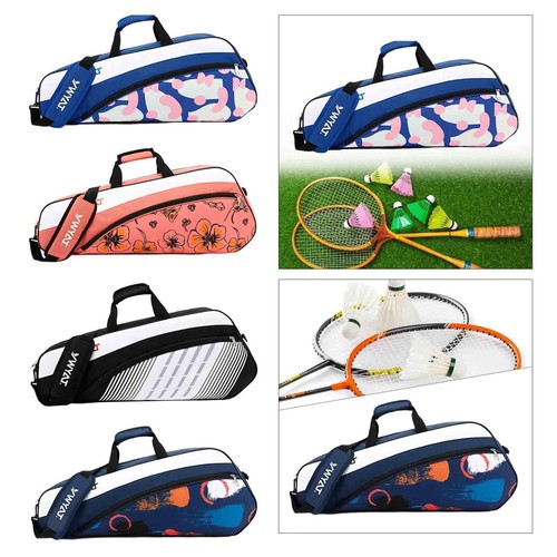 Sac De Transport Pour Raquettes De Tennis, Squash, Badminton – Oxford, 73x15x26.5 Cm – Neuf