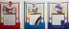 2020 National Treasures Rookie Triple Patch Booklet Jonathan Taylor /25