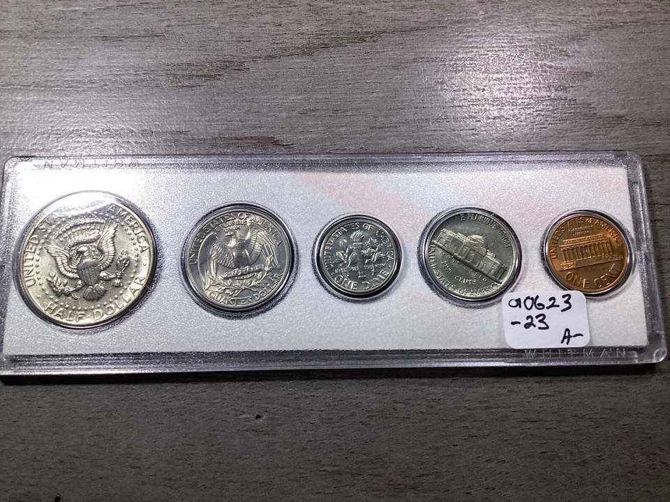 1979 D Uncirculated Birth Year with 5 Coins Set in Whitman Holder 010623 23a - Image 4 of 4
