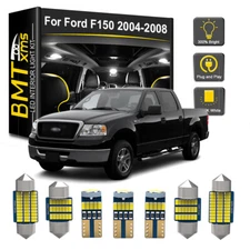 14x White Interior Map Dome LED Light Package Kit Fits 2004-2008 Ford F150 F-150