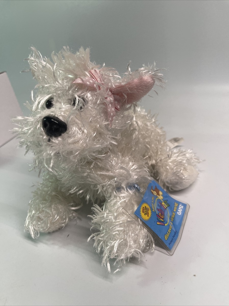 GANZ Lil'Kinz Webkinz Westie West Highland Terrier Plush Stuffed W