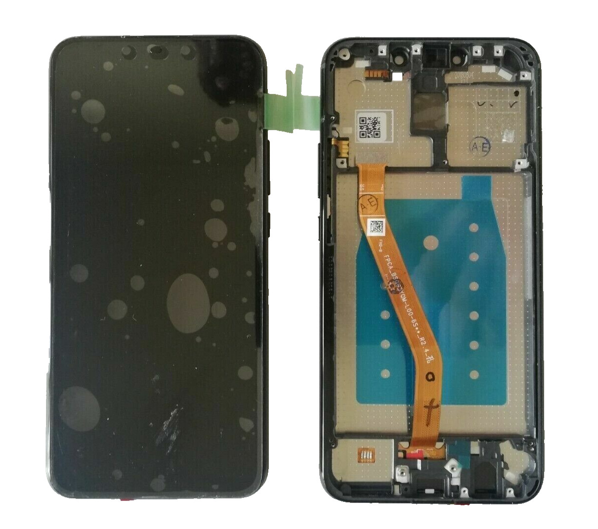 DISPLAY LCD + TOUCH SCREEN CON FRAME PER HUAWEI MATE 20 LITE SNE-LX1 NERO