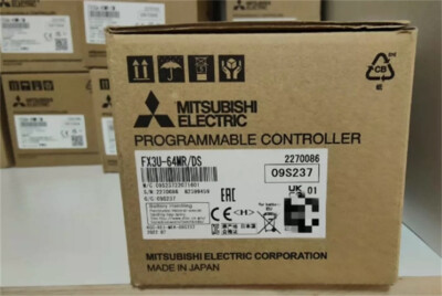 FX3U-64MR/DS 1PCS NEW IN BOX Mitsubishi PLC Module FX3U-64MR/DS