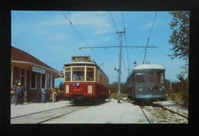 1984 Trolleys 1326 and 55 Halton County Radial Railway Rockwood ON Canada PC
