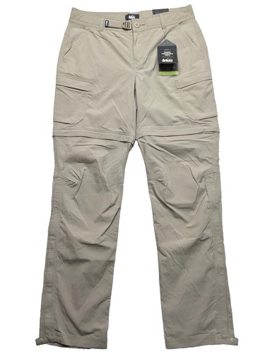 Pantalon Cargo REI Homme Taille 32x30 Gris, Nylon Léger – état TB
