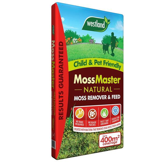 Westland Moss Master Natural Moss Remover and Feeder Fertiliser 400m2