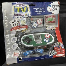 World Poker Tour Plug And Play TV Video Game By Jakks Pacific Brand New Mature