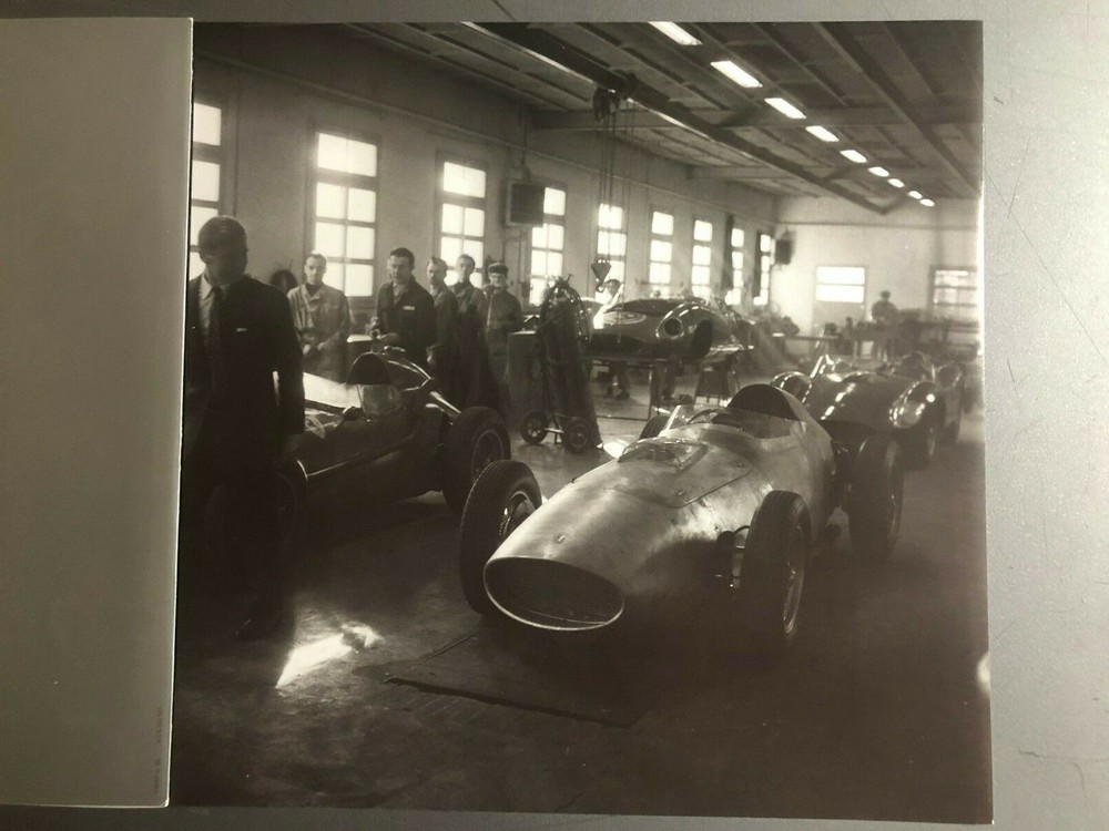 1959 Ferrari F1 Race Cars @ the Factory Jesse Alexander Photo Print Poster RARE!