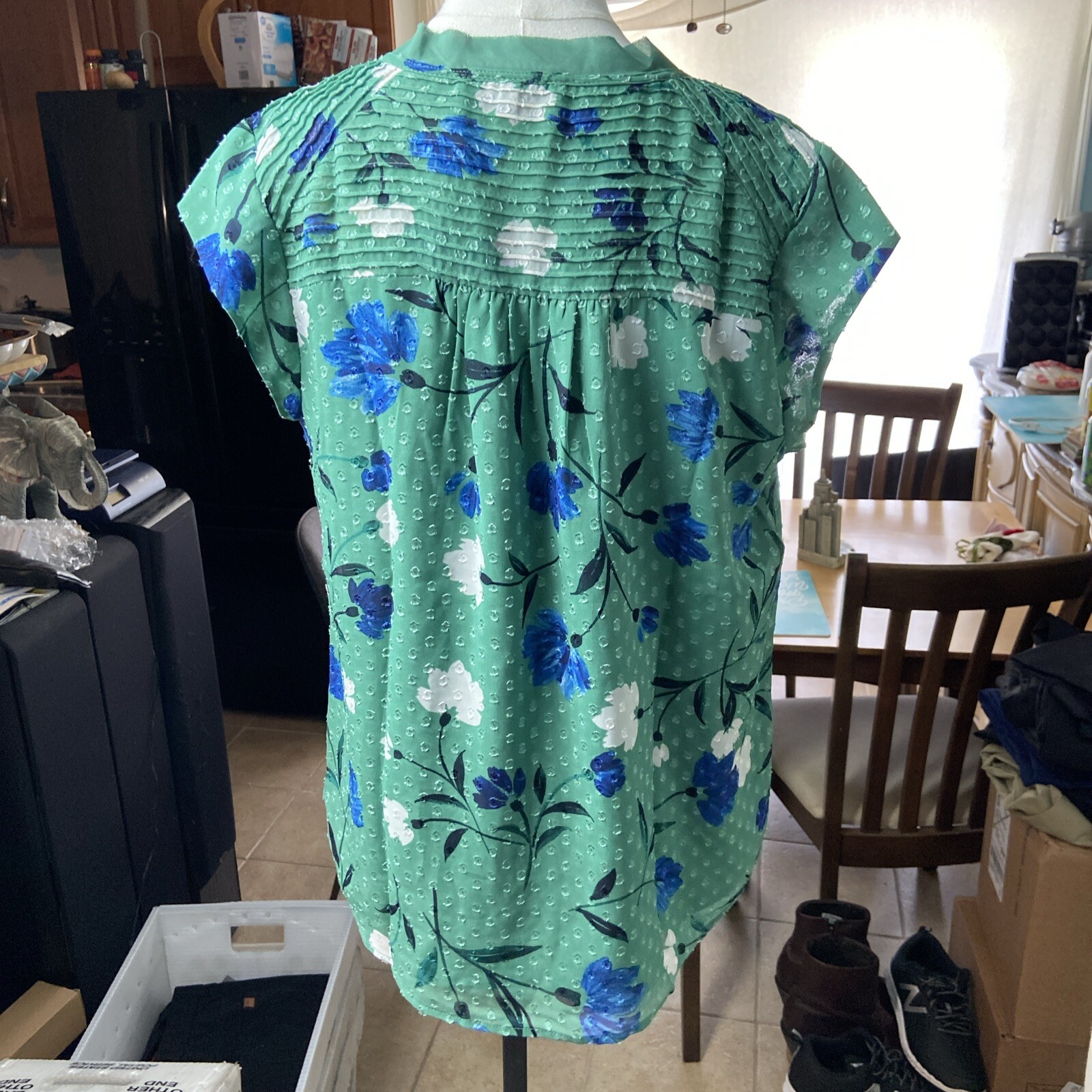 daniel rainn top Medium Women’s Green Flower