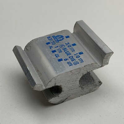 Thomas & Betts 63130 Compression Wire H-Tap Connector Main 3/0-1/0, Branch 1-6
