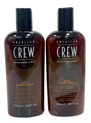 American Crew Daily Conditioner (250ml/8.4fl.oz) Lot Of 2, New, 