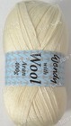 Wendy Aran With Wool Knitting Crochet Yarn Wool - 400g Balls - Choice 14 Colours