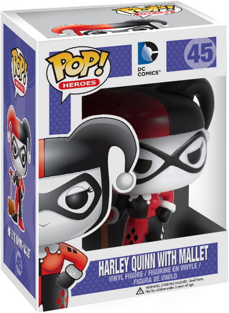 Funko SODA Vinyl: DC Comics Harley Quinn With Mallet - San Diego 2021 Convention Exclusive, 1/6 Chase Chance - View #3