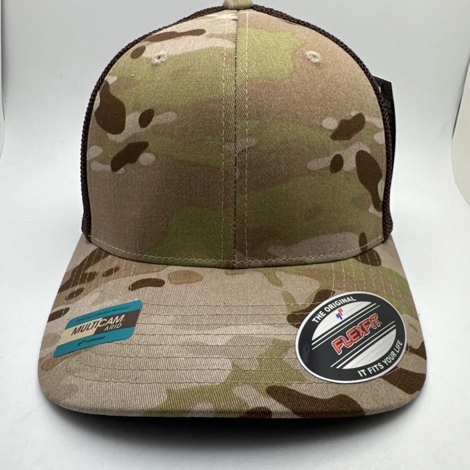 Gorra Multicam Flexfit Flex Fit Camuflaje Camuflaje Camioneros GR54 Foto 2 de 4