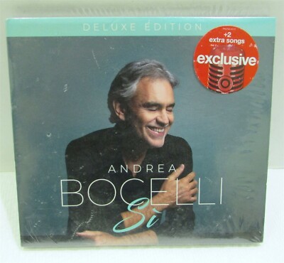 Andrea Bocelli Si Deluxe Edition +2 Exclusive Songs (CD, 2018
