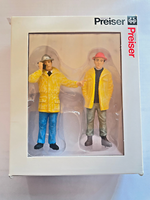 Preiser 45087 1:22,5 Lgb; Industriearbeiter. Stehend , Neu & Ovp
