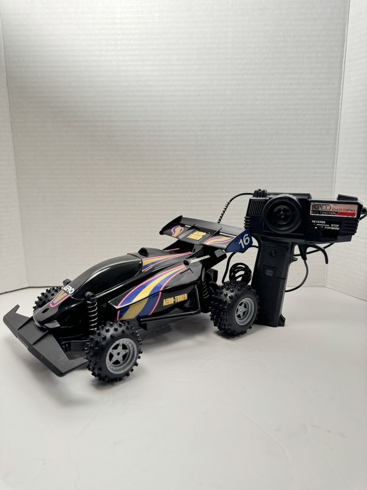 VTG Nipco RC Black Aero-Tuned Remote Control Race Car Tested | Steering Issue