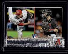 2015 Topps Update #US359 Enrique Burgos Oscar Hernandez /64 Black Rookie DBacks