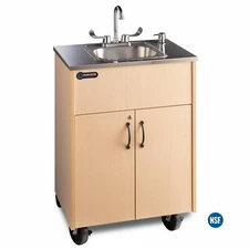 Ozark River Portable Sinks® Premier S1 Portable Hand Sink -Maple