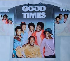 Good times Sublimated Tshirt 70s classic TV show 