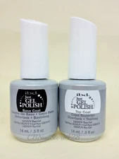 IBD Just Gel Polish - Soak-Off Nail Polish BASE + TOP .5oz Duo