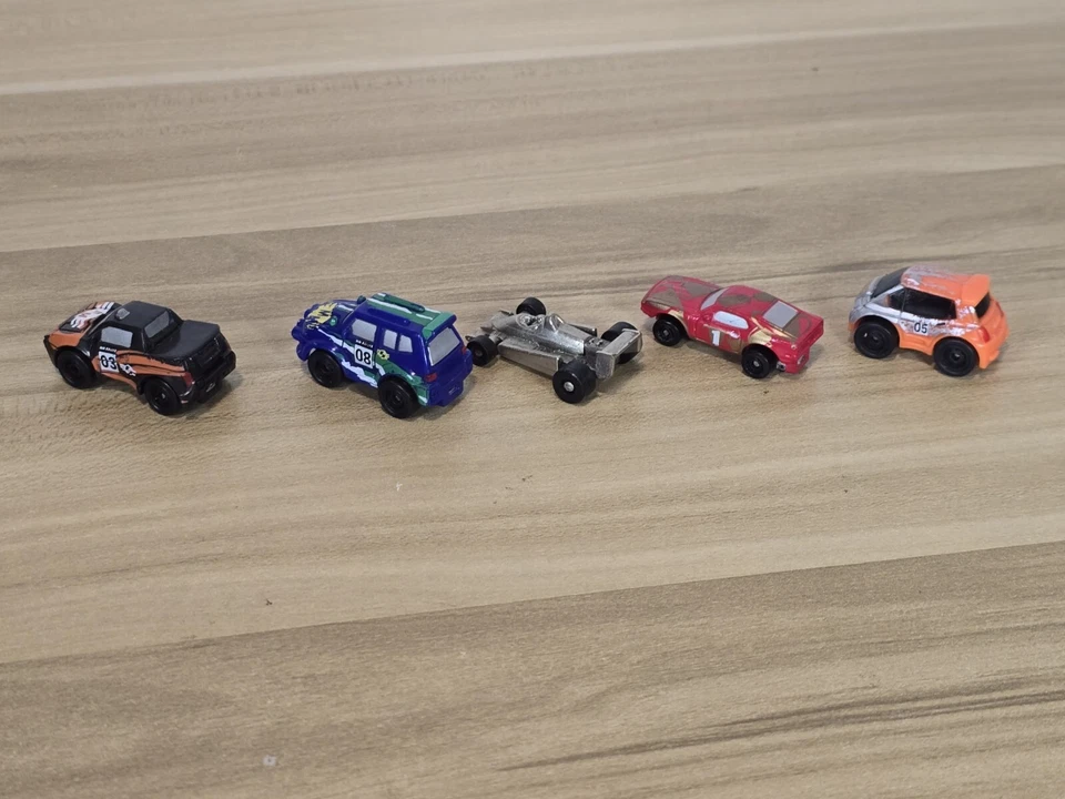 Винтажные микро машины РЕДКИЕ автомобили фургоны комплект работы лот 2002 X 5 гоночный автомобиль F1 Ect - Изображение 4 из 4