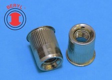 TSSS1032, SFK Steel Zinc Rivet Nut Rivnut Insert Nutsert - #10-32  - 25pcs