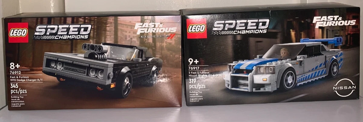 Speed Champions Fast & Furious 1&2 Nissan Skyline x Dodge Charger