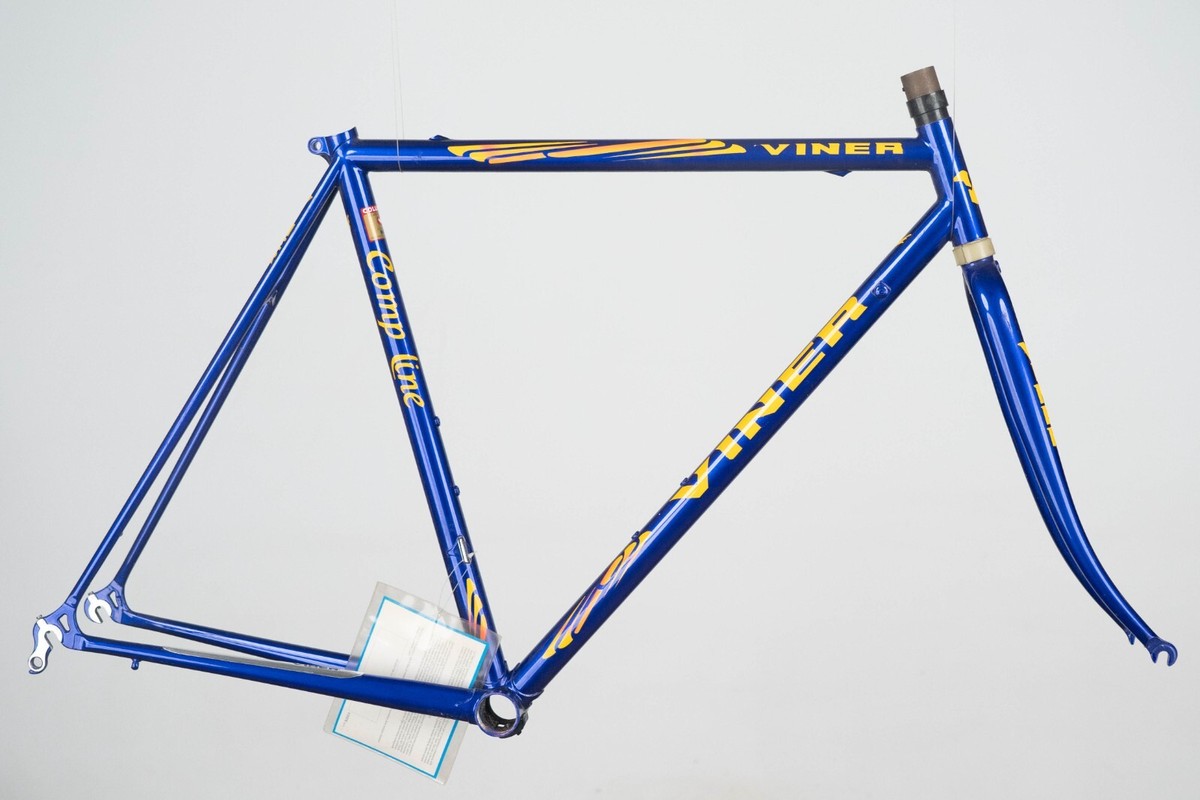 NOS VINER COMP LINE STEEL TIG FRAME VINTAGE RACING BICYCLE