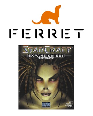 PC Spiel: StarCraft Expansion Set Brood War Strategie Blizzard Englisch USK 12