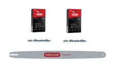 32" Bar and 2x Full Chisel Chains For Stihl 038, 039, 320RNDD025 / 72EXL105G(2)